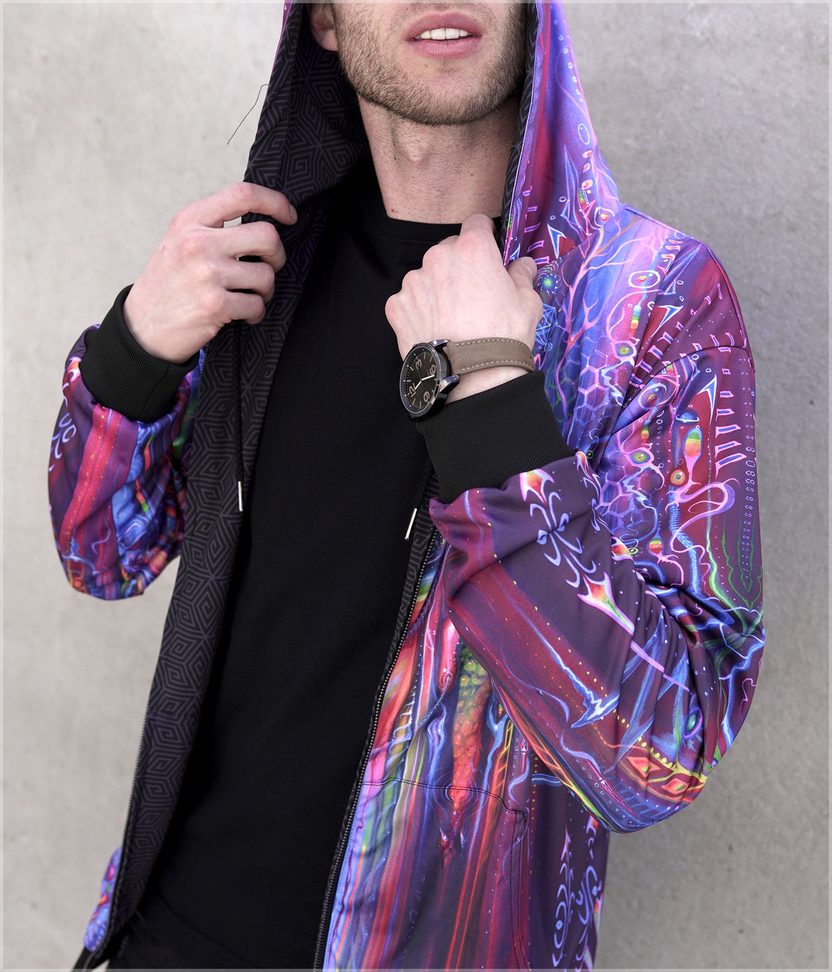 Peak Midweight Reversible Hoodie by E Howard