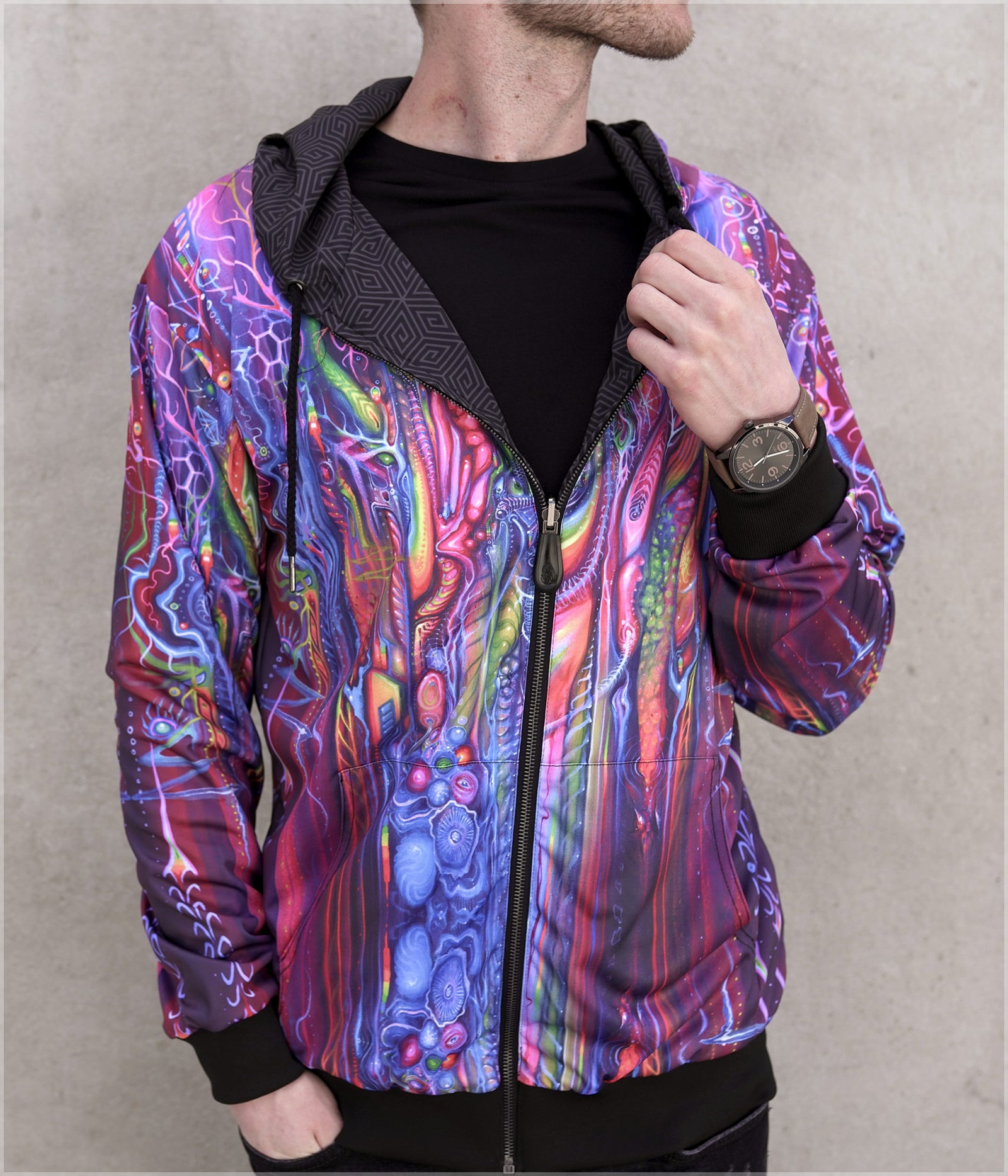 Peak Midweight Reversible Hoodie by E Howard