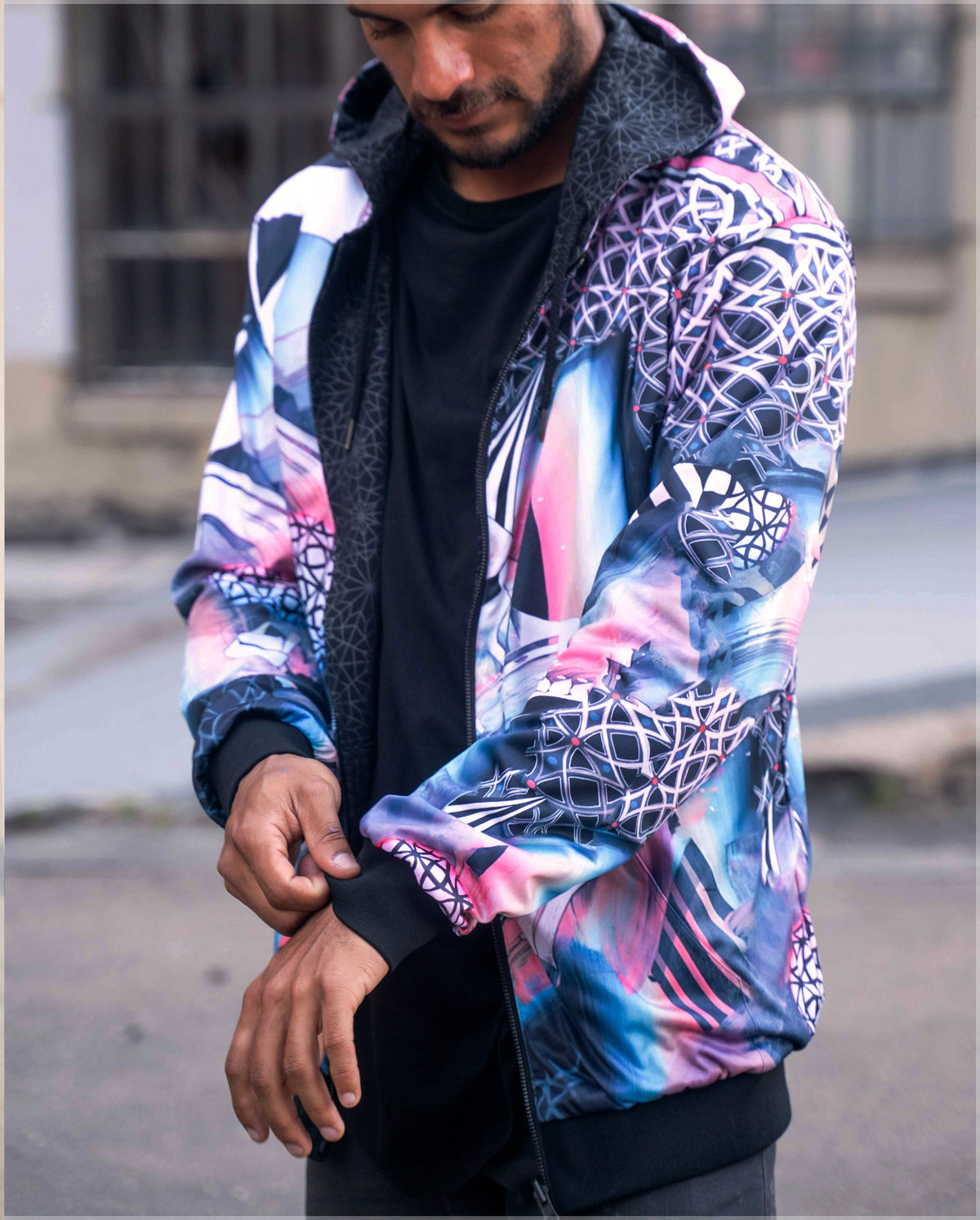 Polar Reversible Hoodie by Stephen Kruse x Zach Jackson