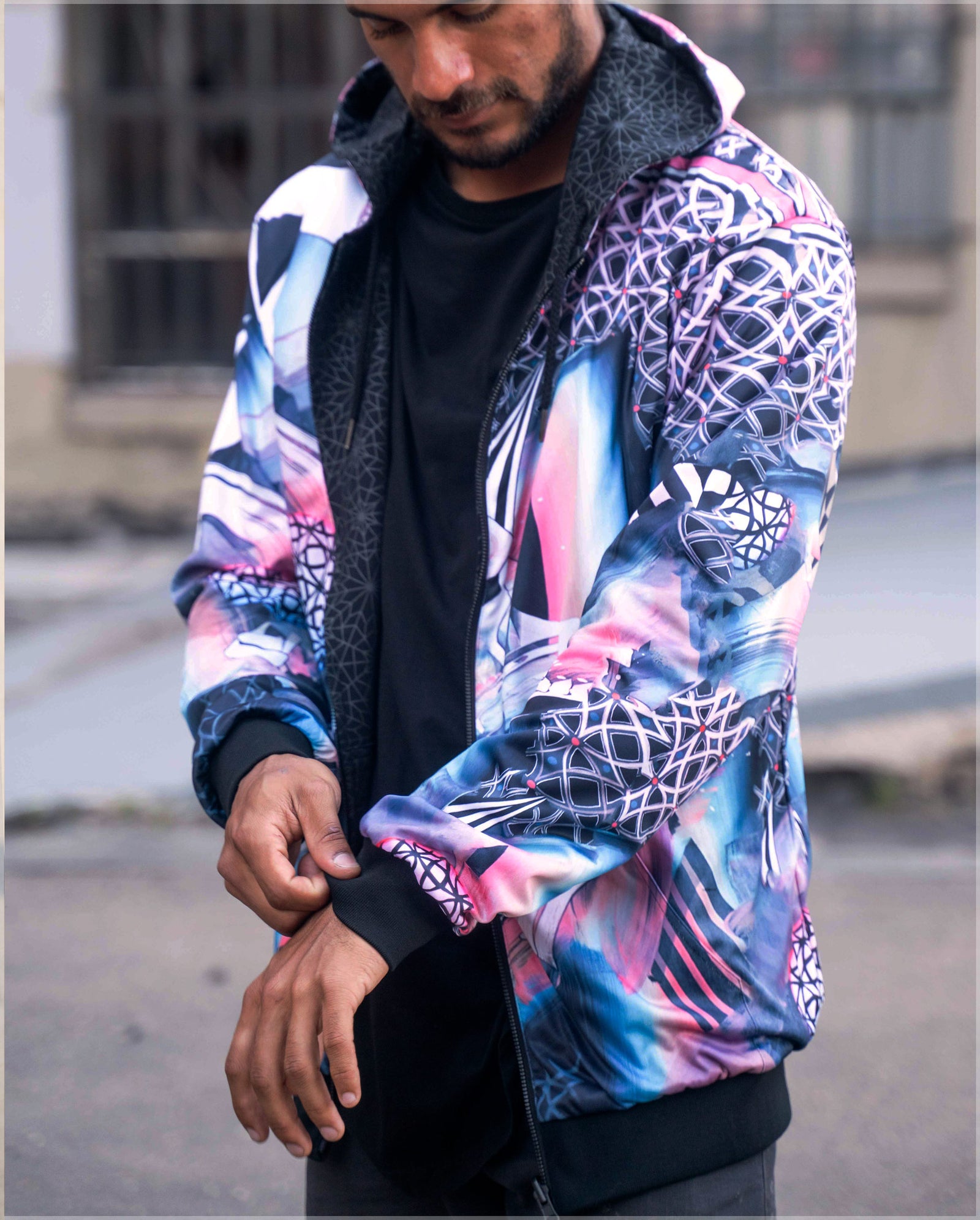 Polar Reversible Hoodie by Stephen Kruse x Zach Jackson