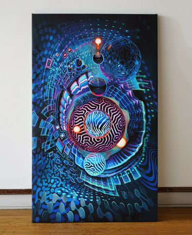 Porifera Stretched Canvas Print by Jake Amason x Peter Westermann
