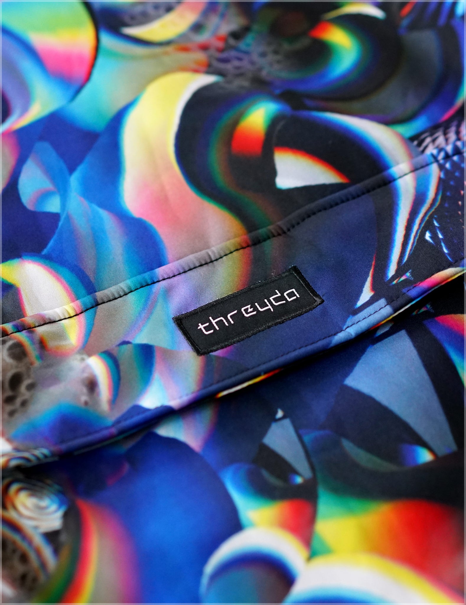 Prismatic Argon Pullover Jacket by Fabian Jimenez