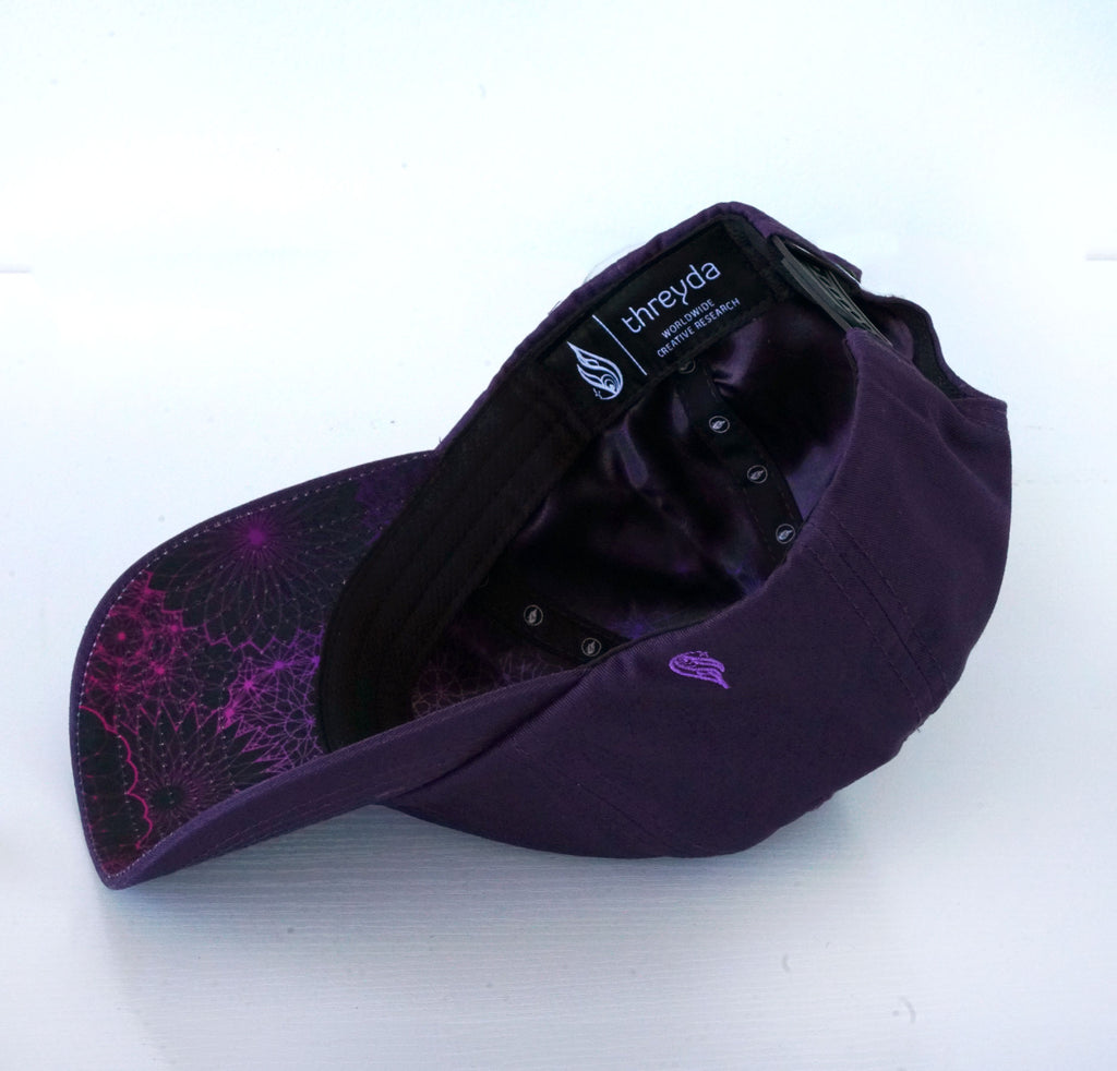 Amethyst Snapback Hat by Threyda - Ships September
