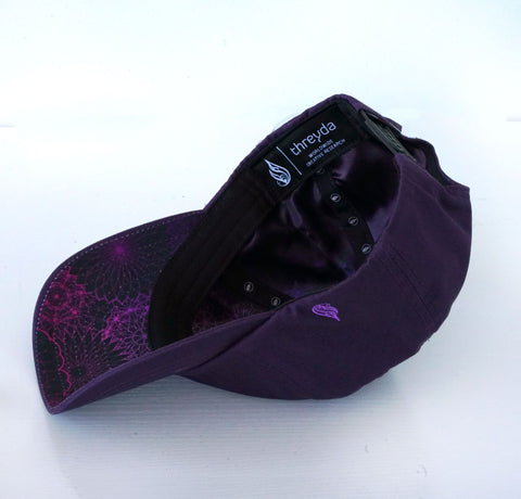 Amethyst Snapback Hat by Threyda - Ships September