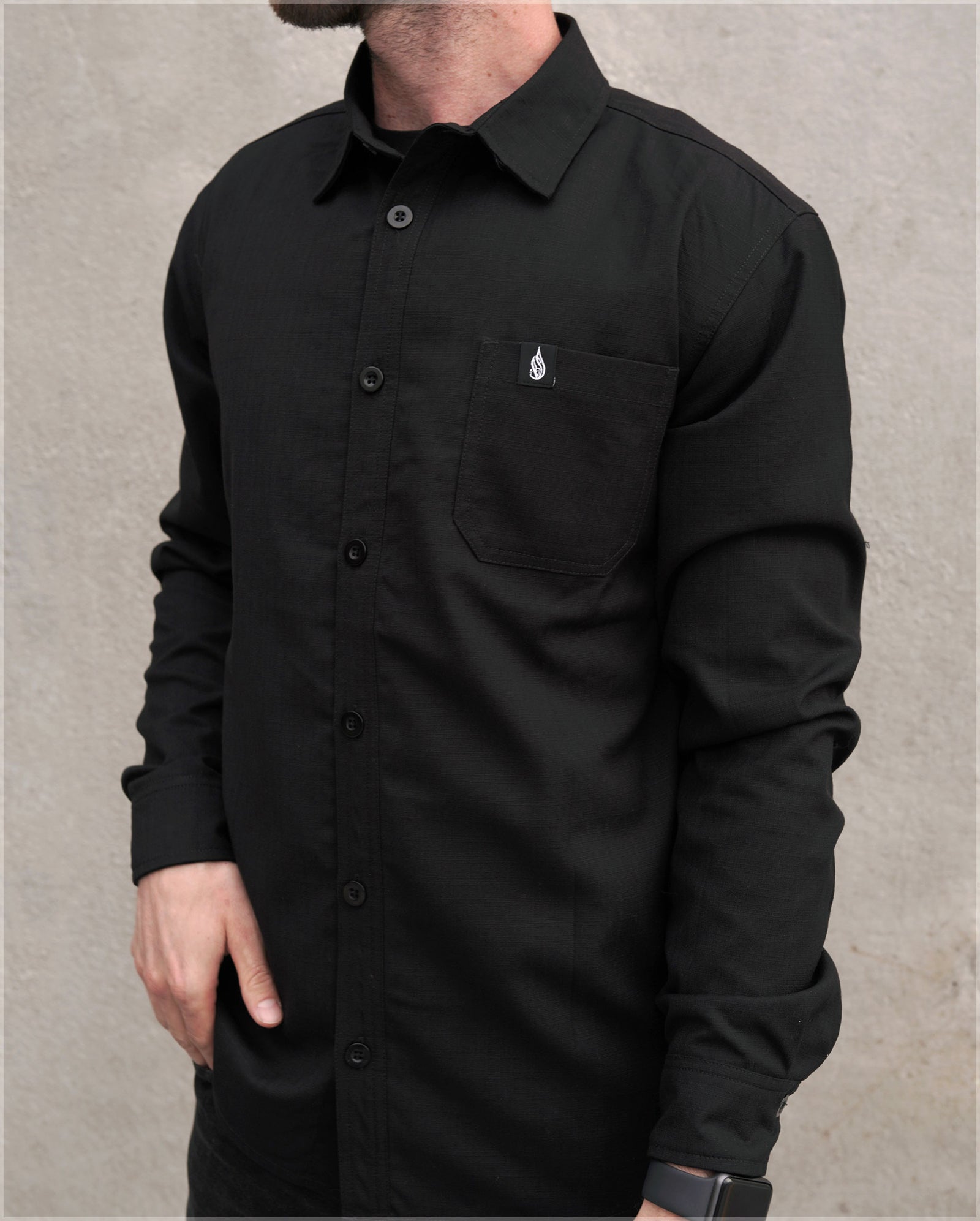 Realms of the Unpronounceable Button Down by Allyson Grey