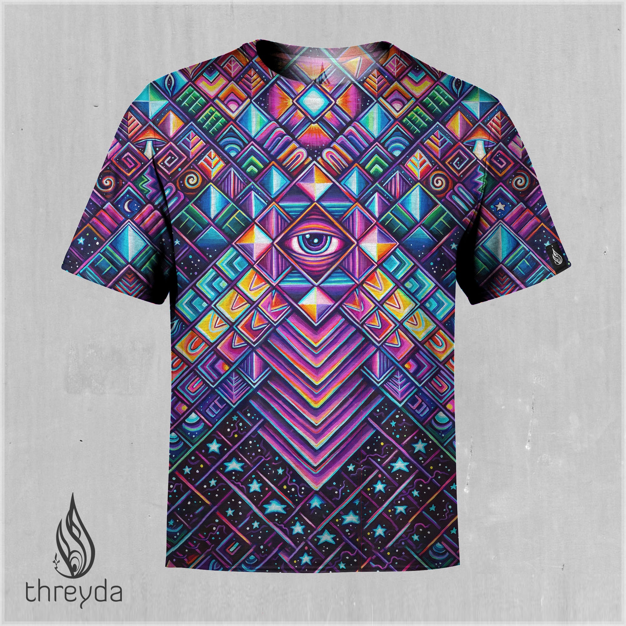 Rising Sun Sublimation Tee by John Speaker