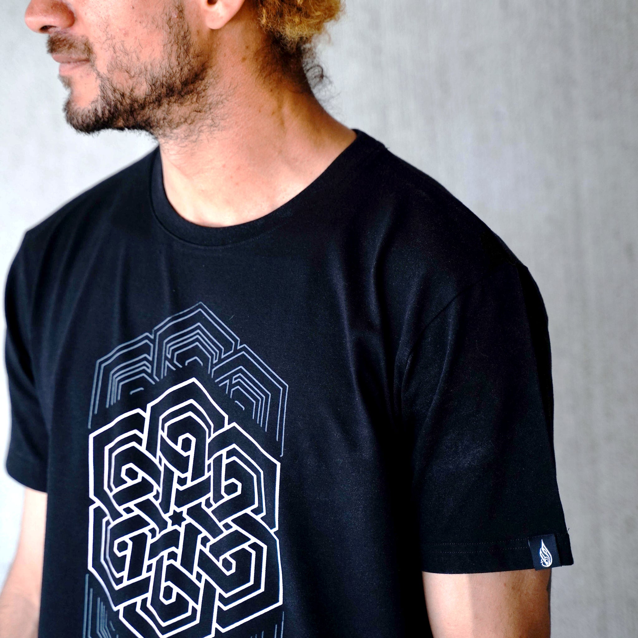 Satya Opalescent Screenprint Tee by Threyda