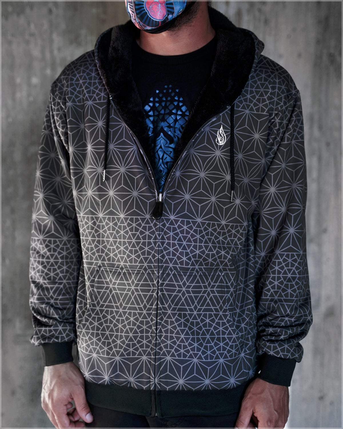 Asana Sherpa Hoodie by Threyda