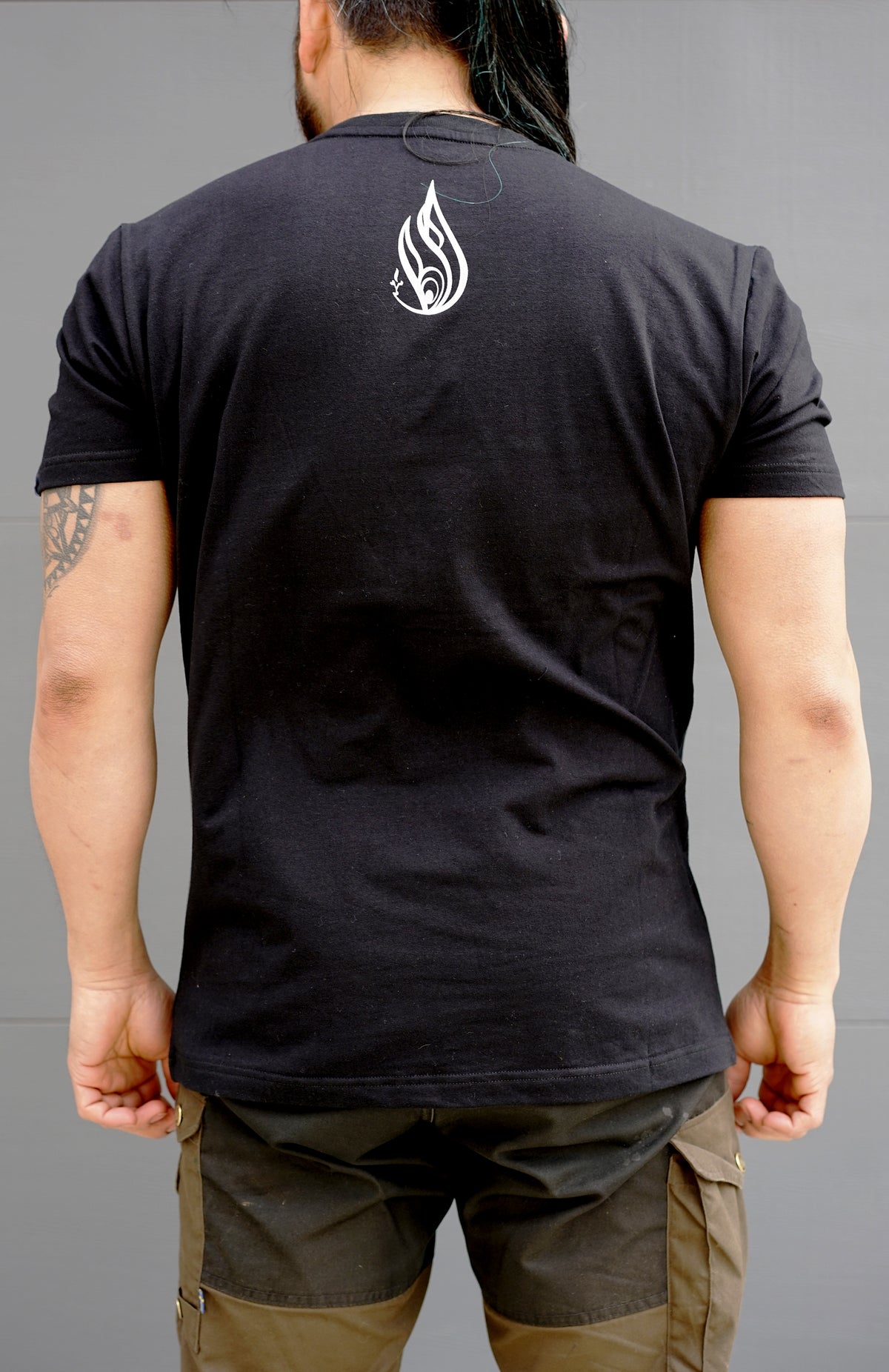 Ornamental Geo Screenprint Tee by Threyda