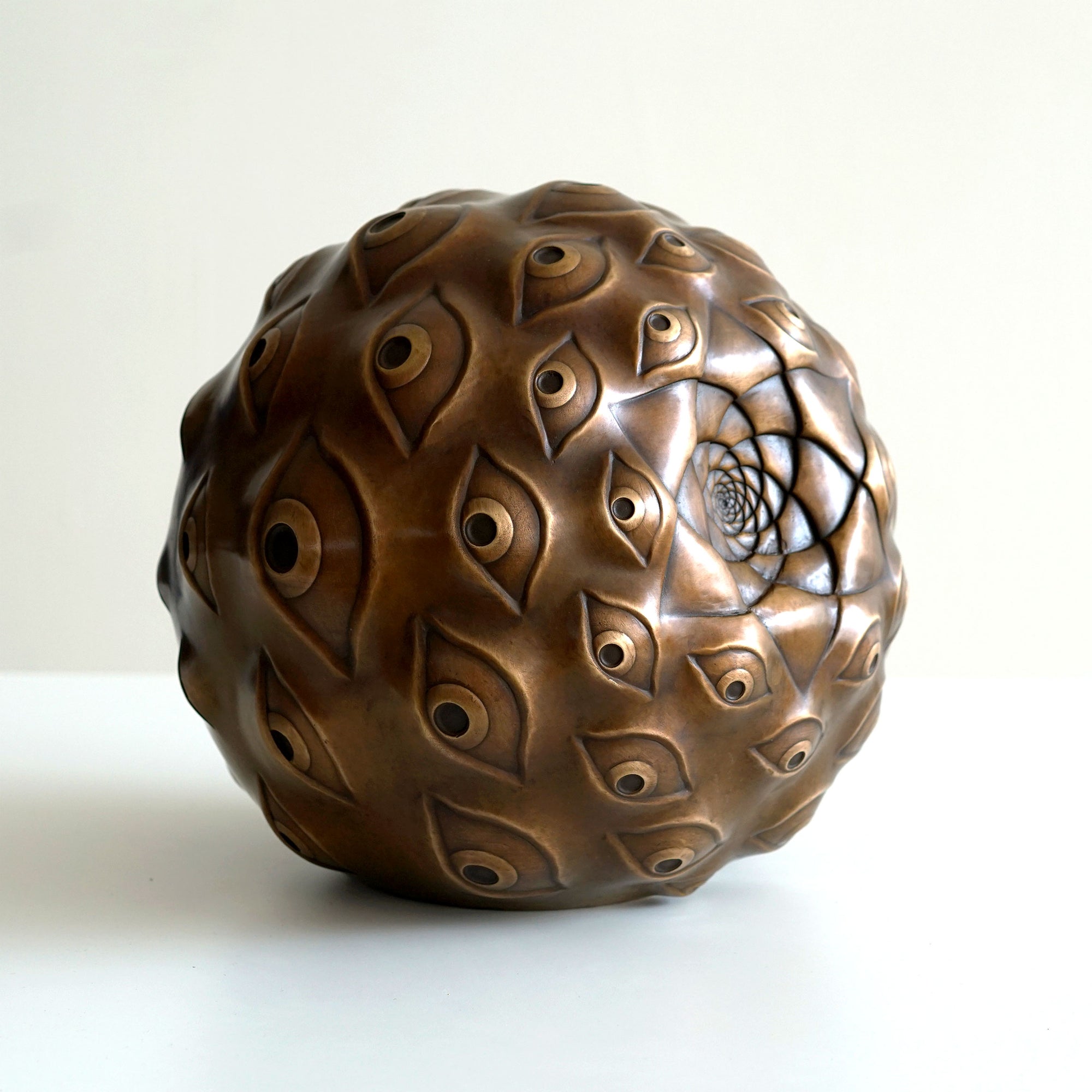 Guardian Eye Bronze Sculpture by Ben Ridgway - 48 HOUR AUCTION