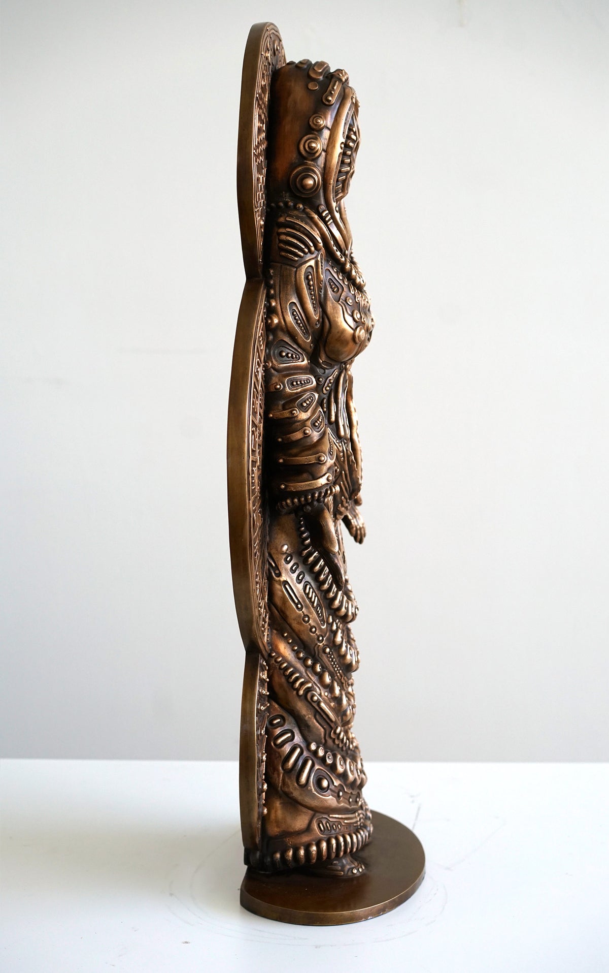 Solar Sage Bronze Sculpture by Ben Ridgway