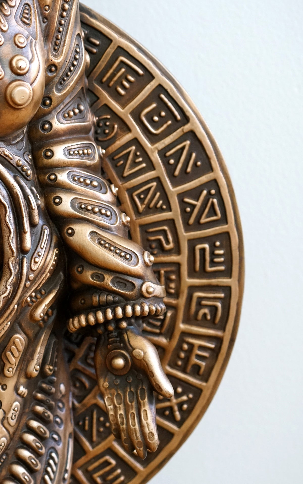 Solar Sage Bronze Sculpture by Ben Ridgway