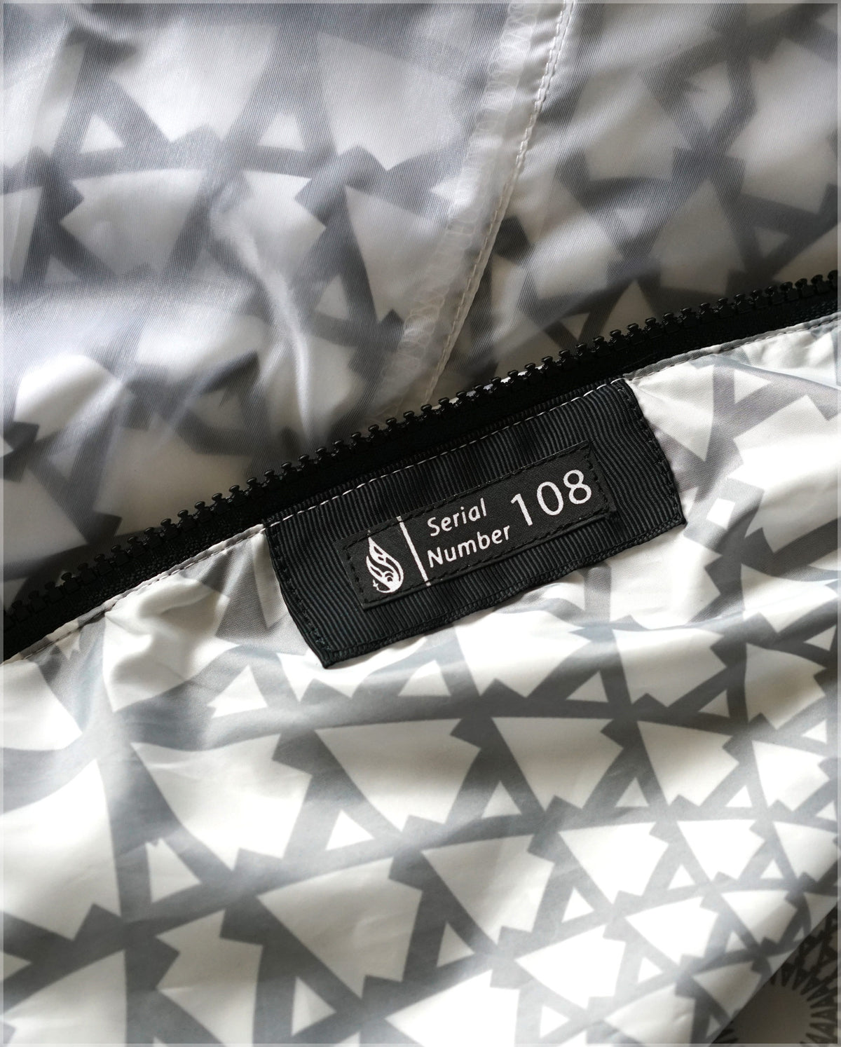 Data Loop Translucent Windbreaker Hoodie by Threyda