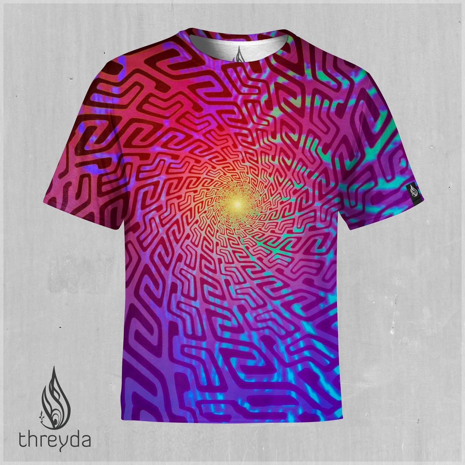 Spiral Sublimation Tee by Fabian Jimenez - VISION SYNDICATE EXCLUSIVE