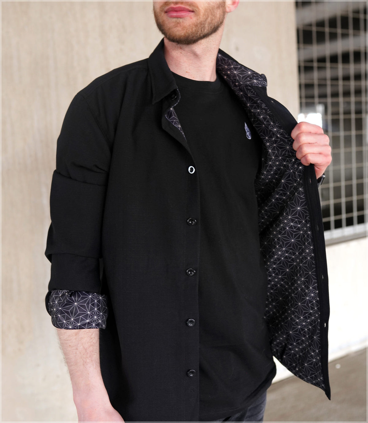 Transverse Button Down by Threyda