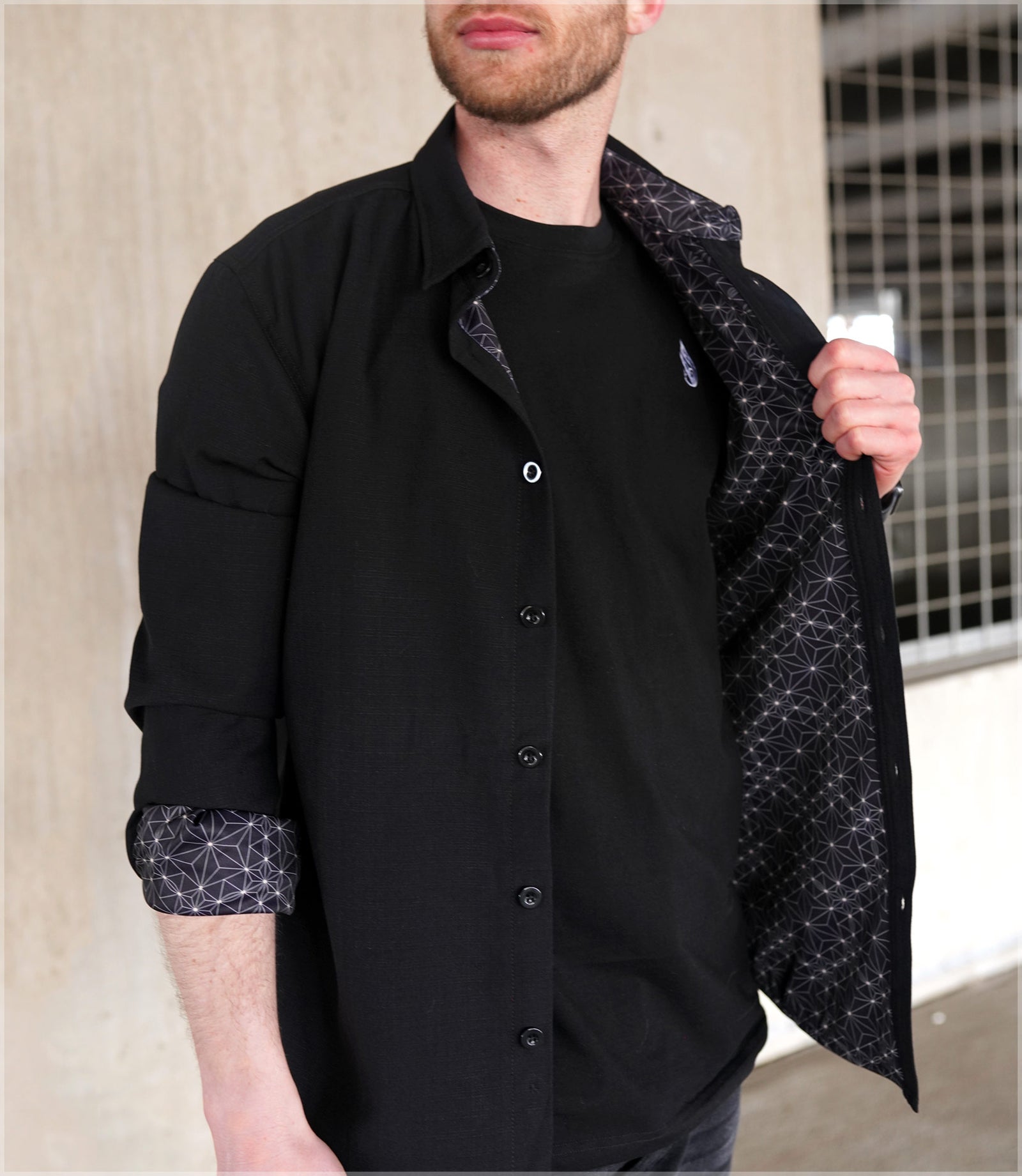 Transverse Button Down by Threyda