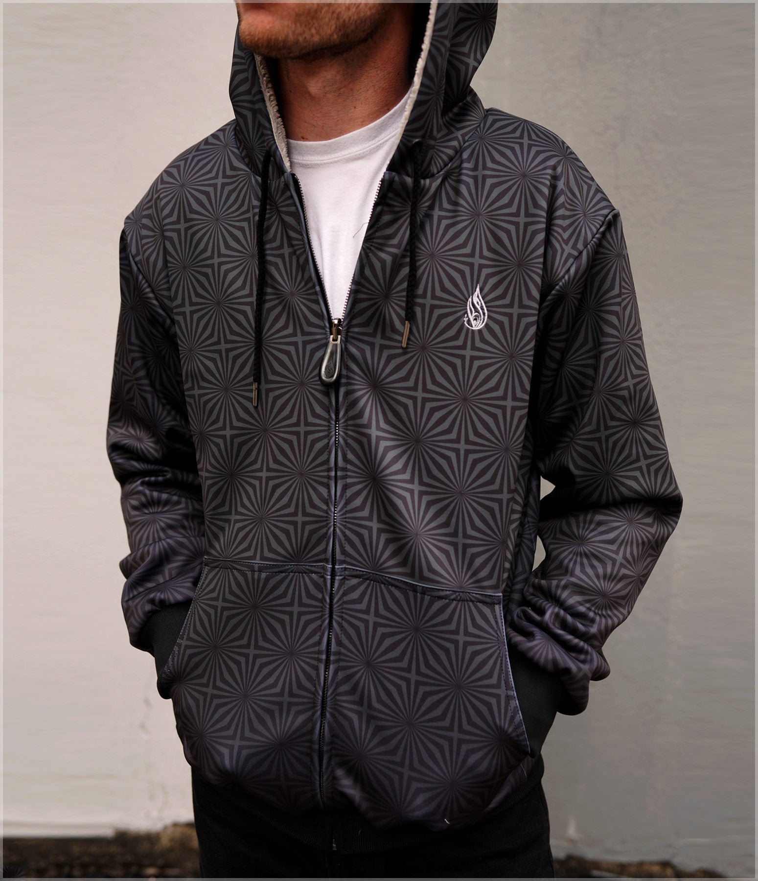 Blackstar Sherpa Hoodie by Threyda