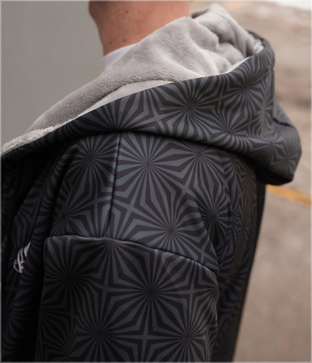 Blackstar Sherpa Hoodie by Threyda