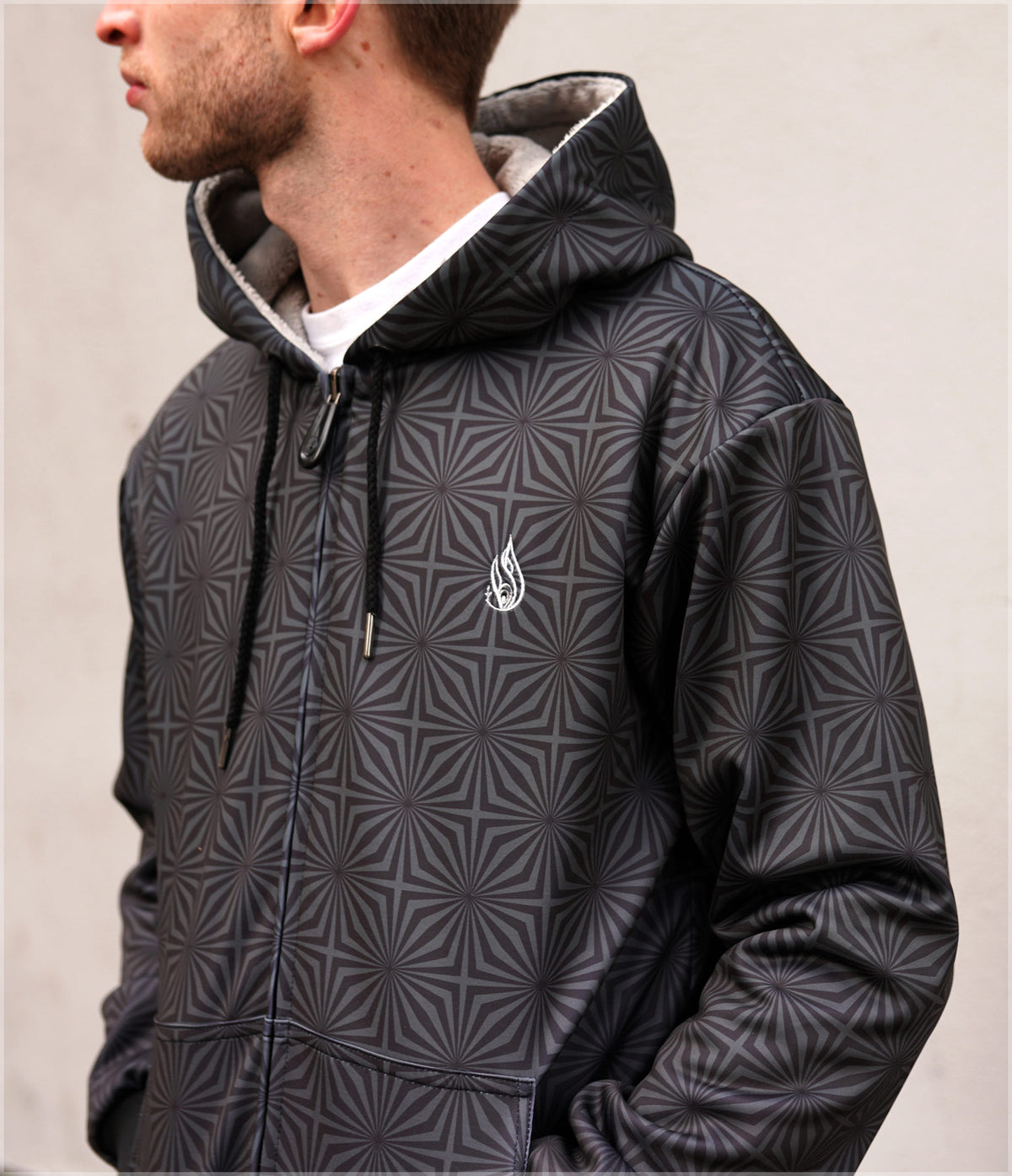 Blackstar Sherpa Hoodie by Threyda