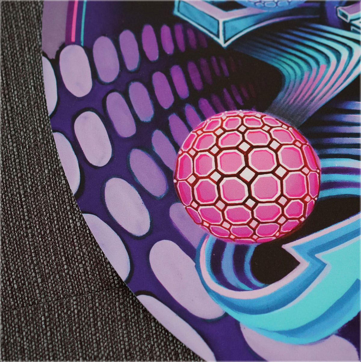 Hostilis Diecut Aluminum Print by Stephen Kruse