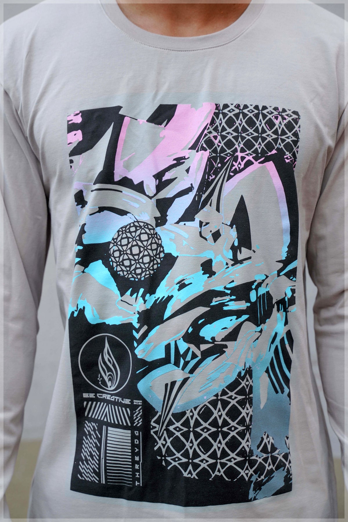 Polar Screenprint Longsleeve by Stephen Kruse x Zach Jackson