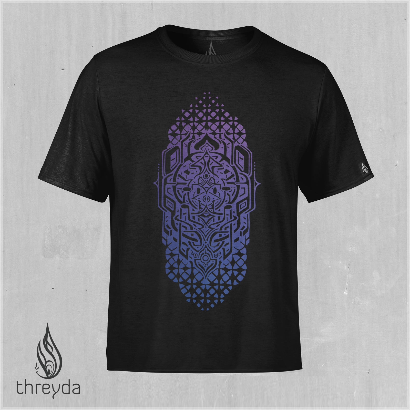 Wine Color Shifting Cotton Tee by Stephen Kruse