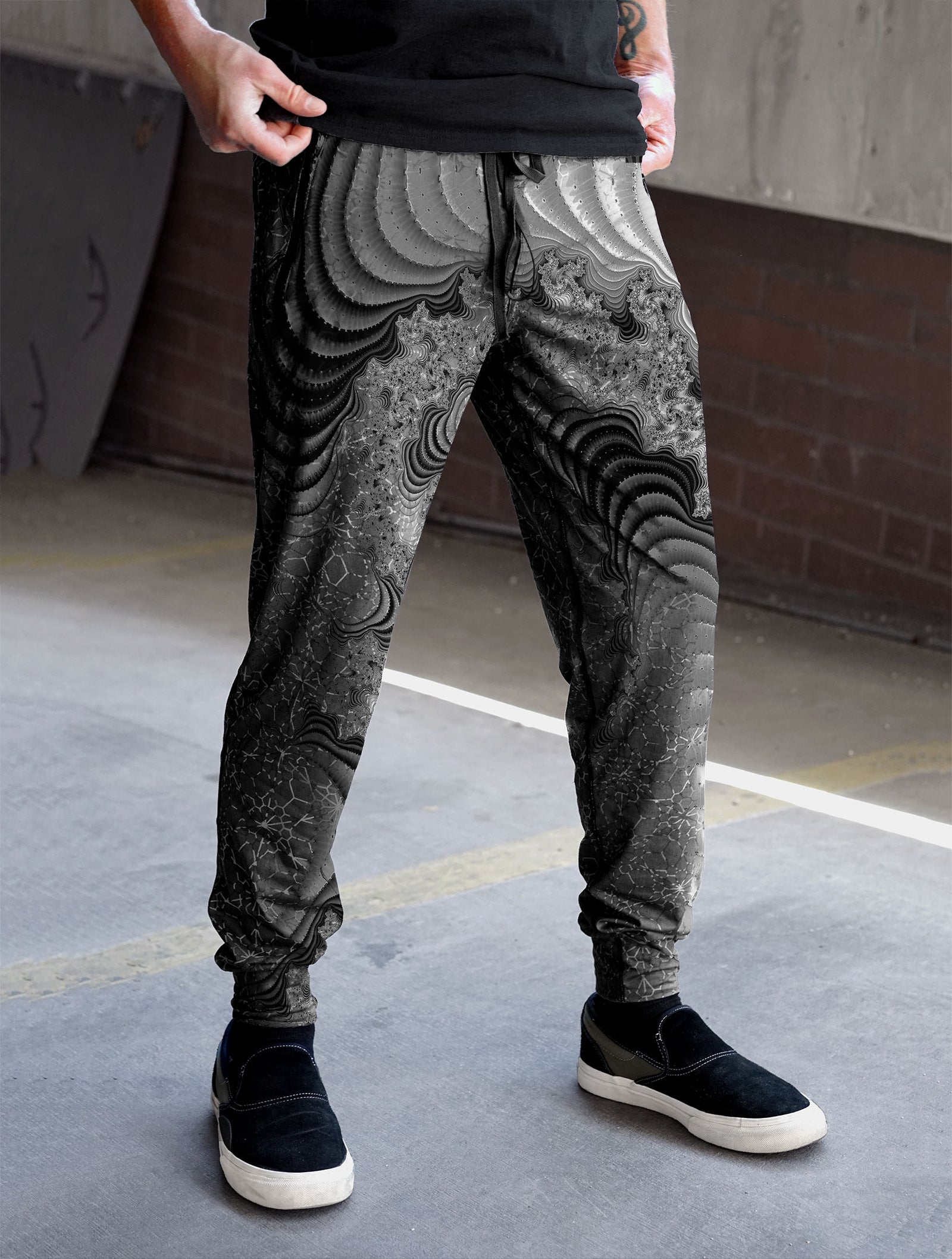 Chaos Theory Lightweight Stretch Joggers by Threyda