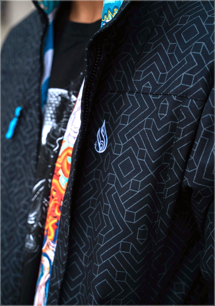 Swallowtail Obsidan Jacket by Android Jones