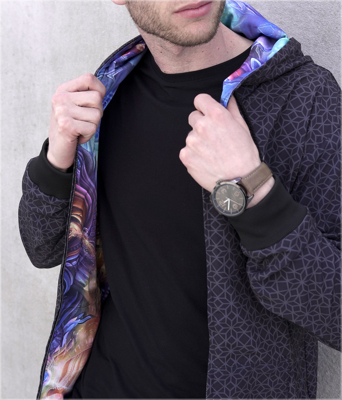 Taijitsu Midweight Reversible Hoodie by Seth McMahon x Ian Hubbard