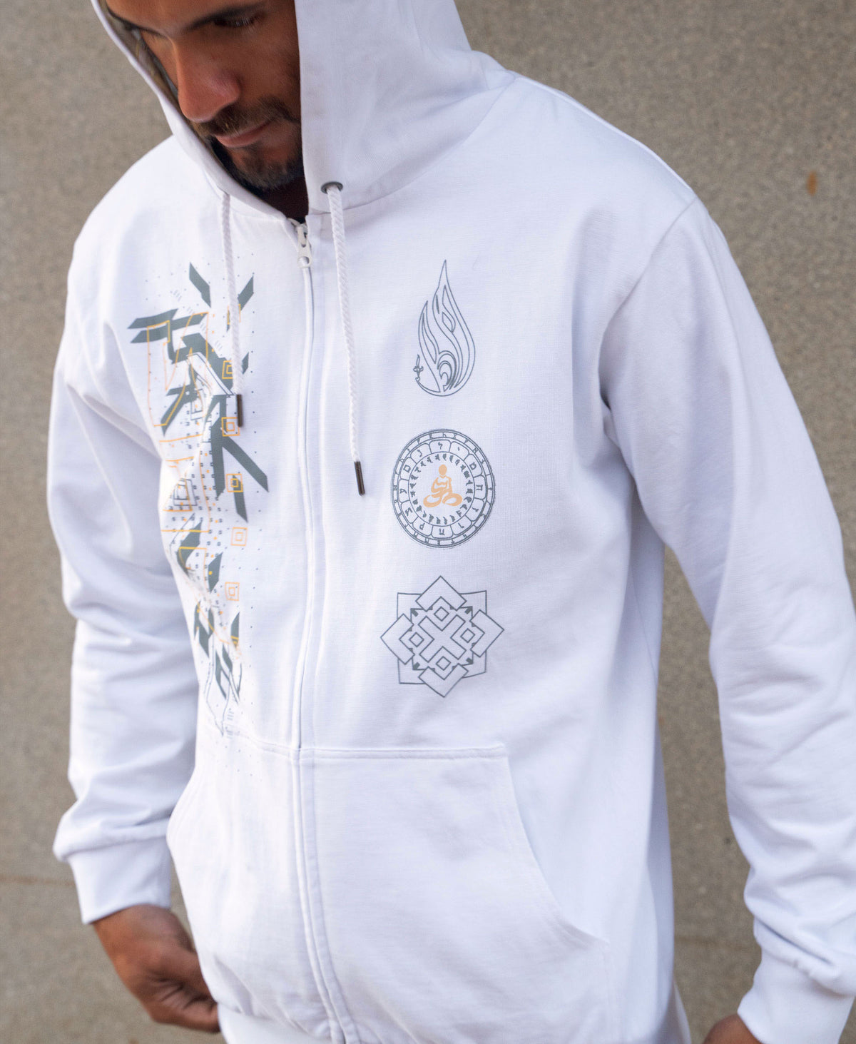 Galactic Us Reversible Hoodie by Desert Dwellers x Threyda