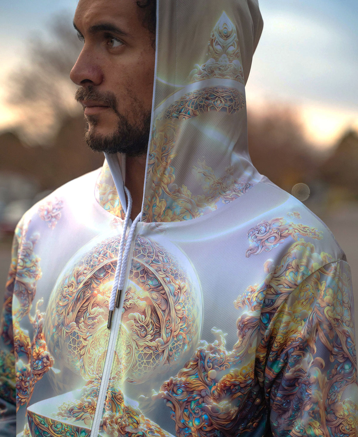 Galactic Us Reversible Hoodie by Desert Dwellers x Threyda
