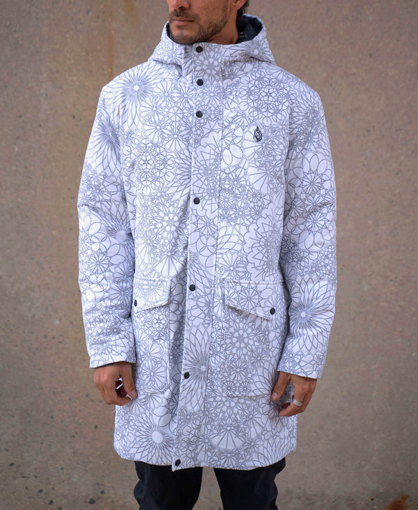 Kairos Reversible Quilted Jacket by Threyda - Threyda Art and Apparel