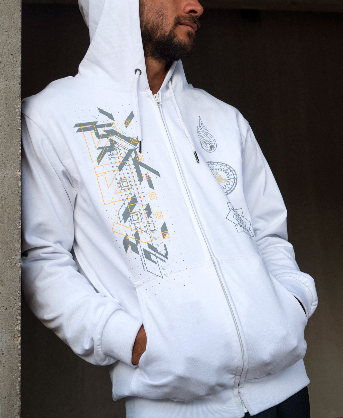 Galactic Us Reversible Hoodie by Desert Dwellers x Threyda