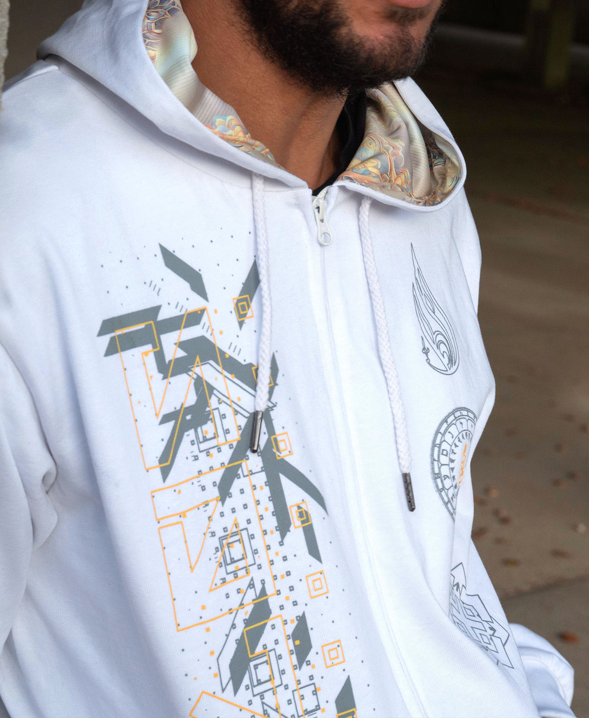 Galactic Us Reversible Hoodie by Desert Dwellers x Threyda