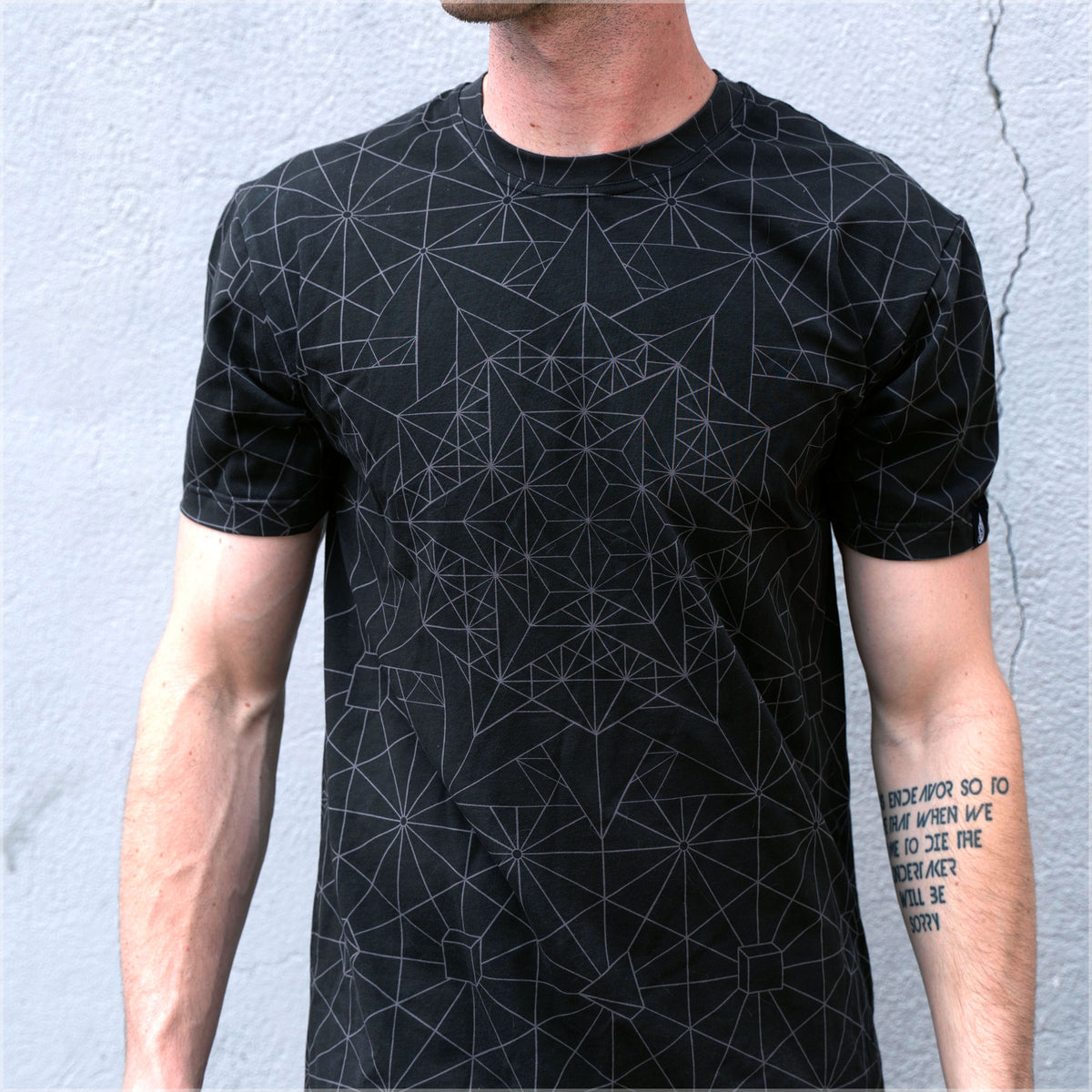 Platonic Solids Tee by Kimi Takemura