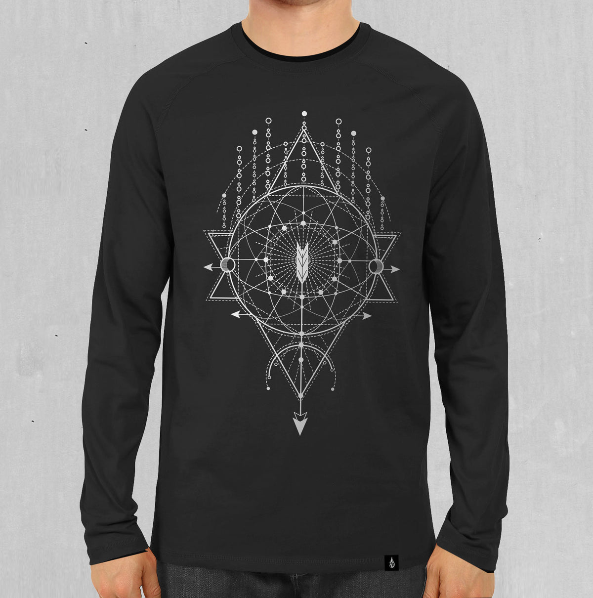 Intension Screenprint Longsleeve Tee by Threyda