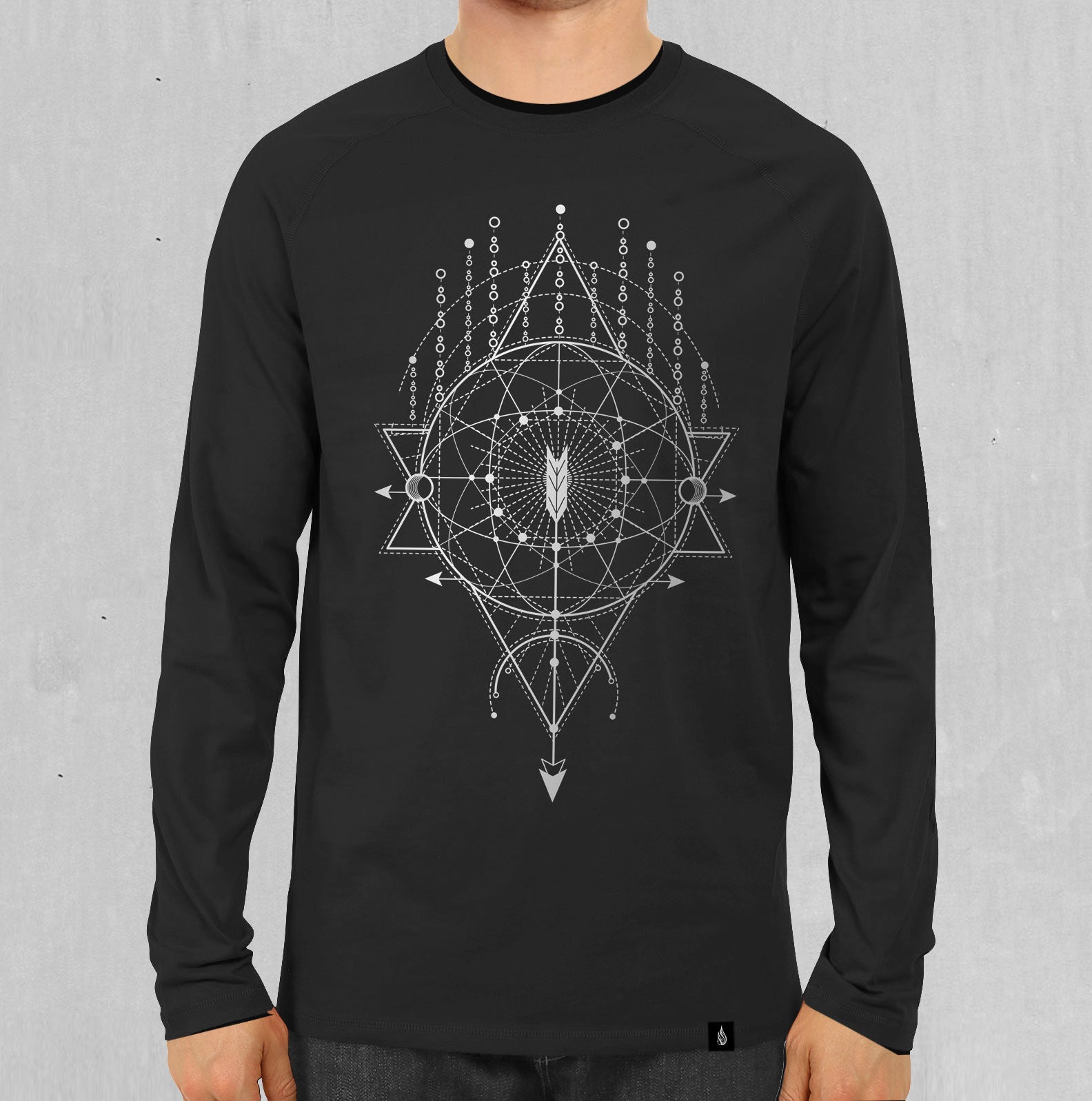 Intension Screenprint Longsleeve Tee by Threyda