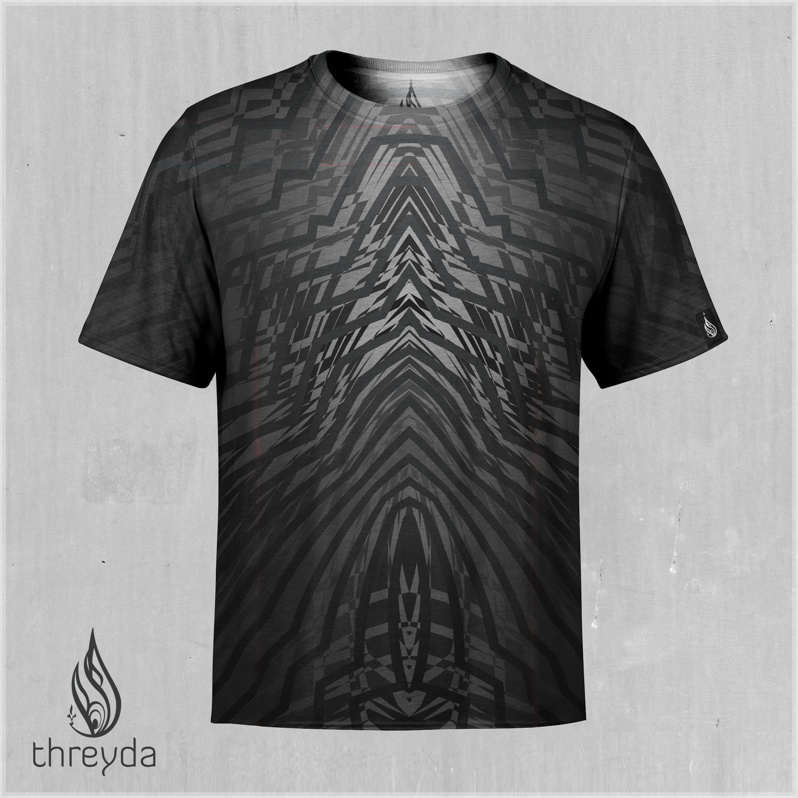 Tiger Vision Sublimation Tee by Abram Aleo - Backstock