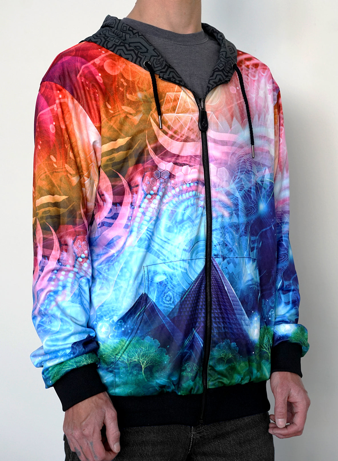 Reversible Hoodie by Justin Totemical
