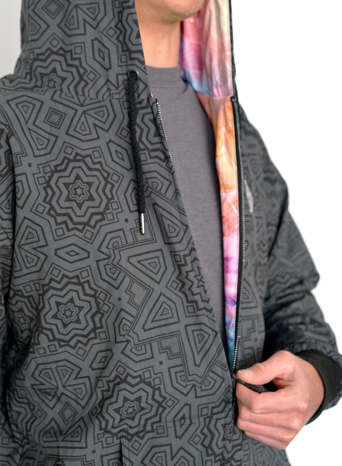 Reversible Hoodie by Justin Totemical