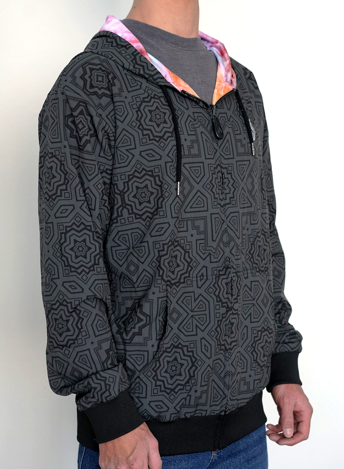 Reversible Hoodie by Justin Totemical