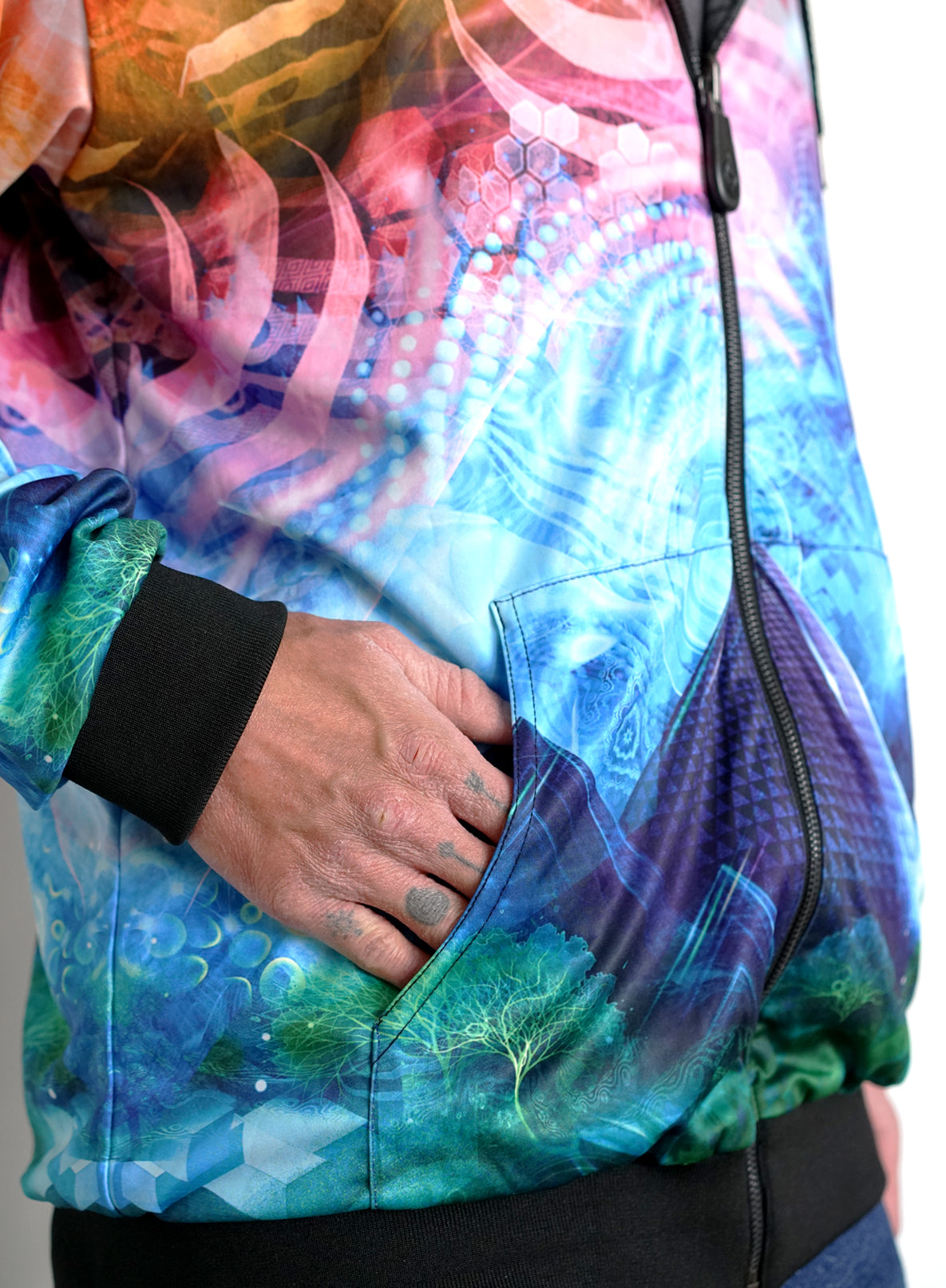 Reversible Hoodie by Justin Totemical