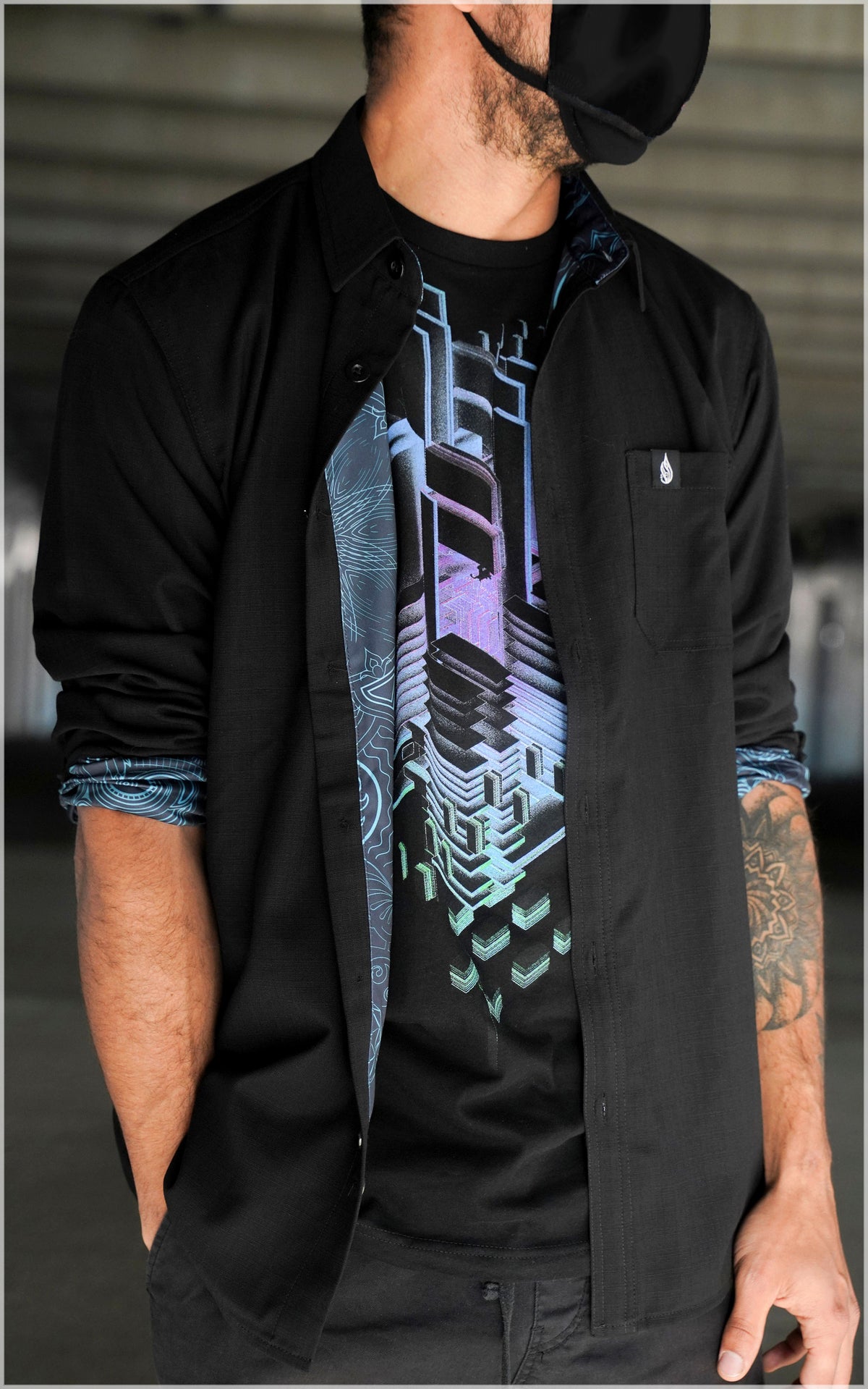 Screenprint Tee by Justin Totemical