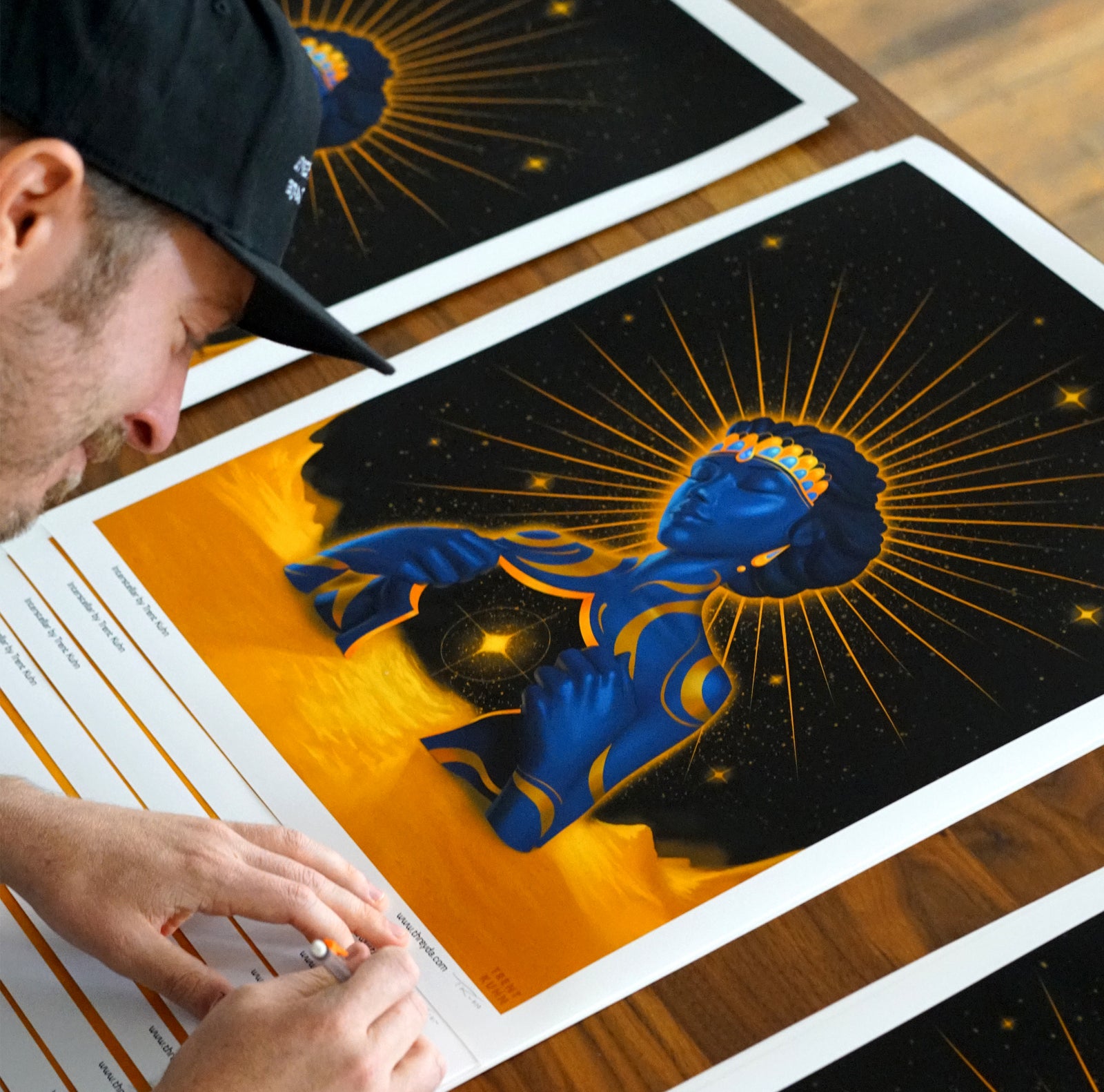 INTERSTELLAR Print by Trent Kuhn