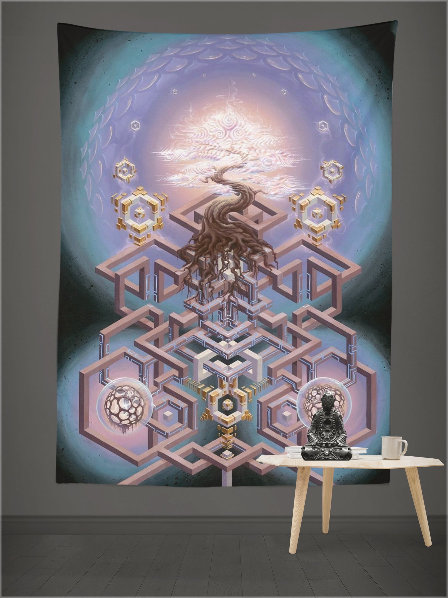 Triforma Tapestry by Blake Foster and DRMWVR - SHIPS MARCH 2022