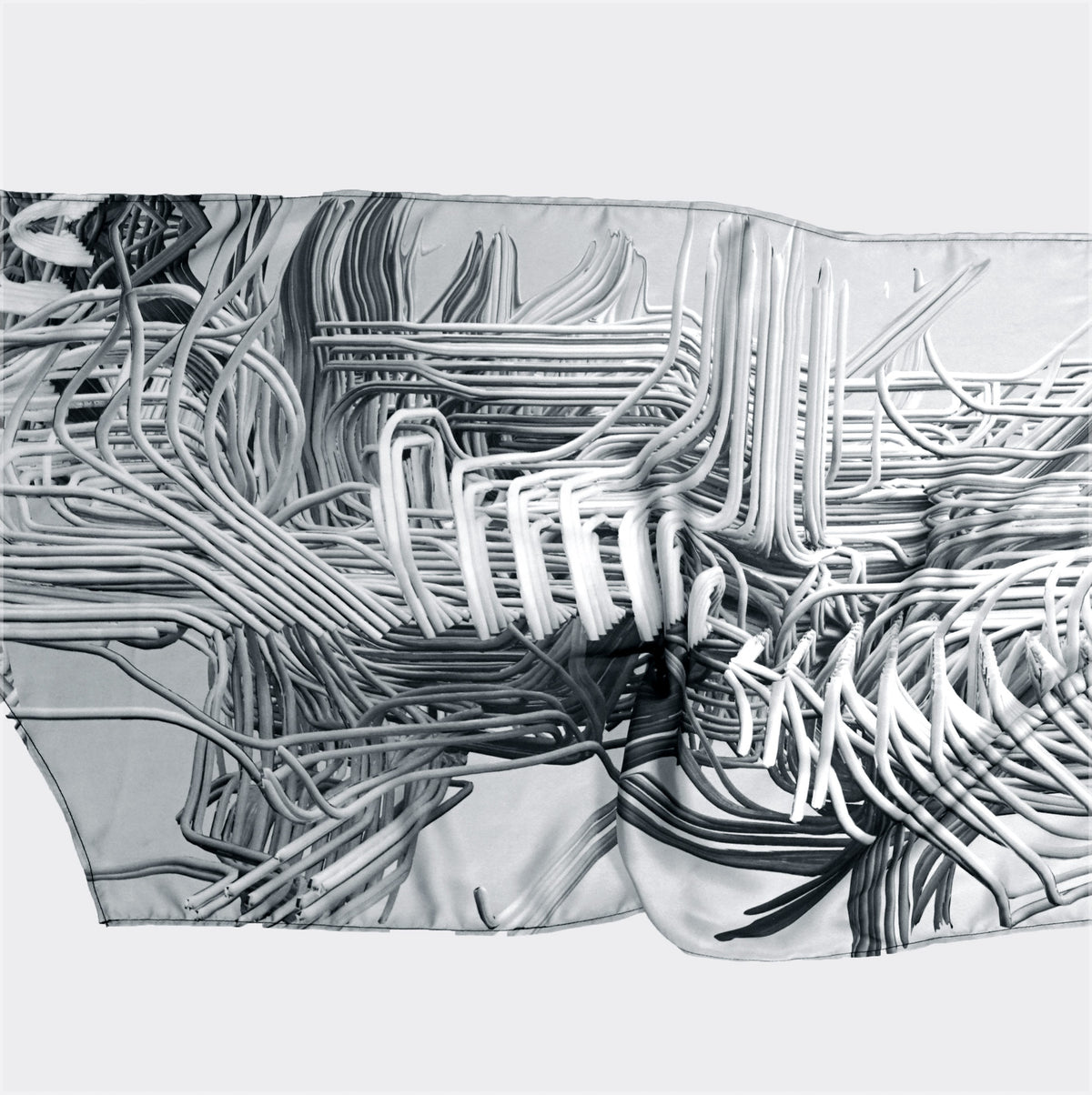 Dreamscape #3 Silky Scarf by Kimi Takemura