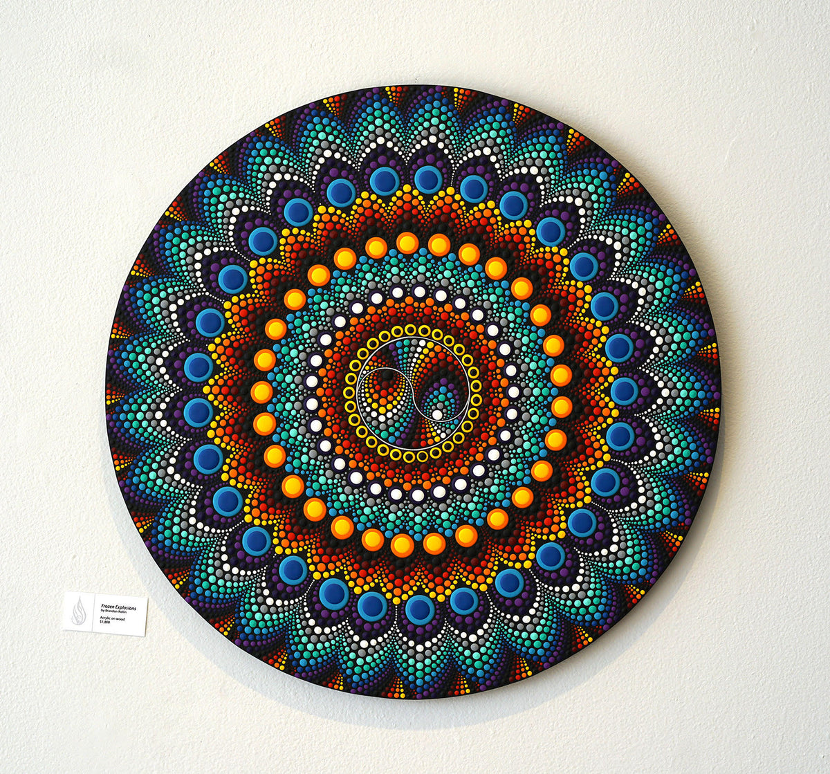 Frozen Explosions Original by Brandon Rollin