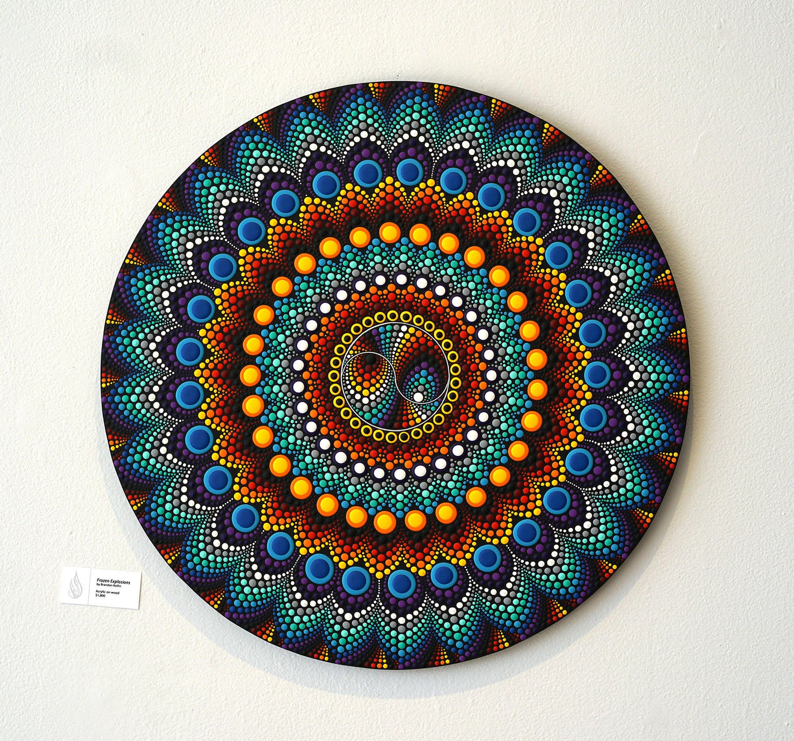 Frozen Explosions Original by Brandon Rollin