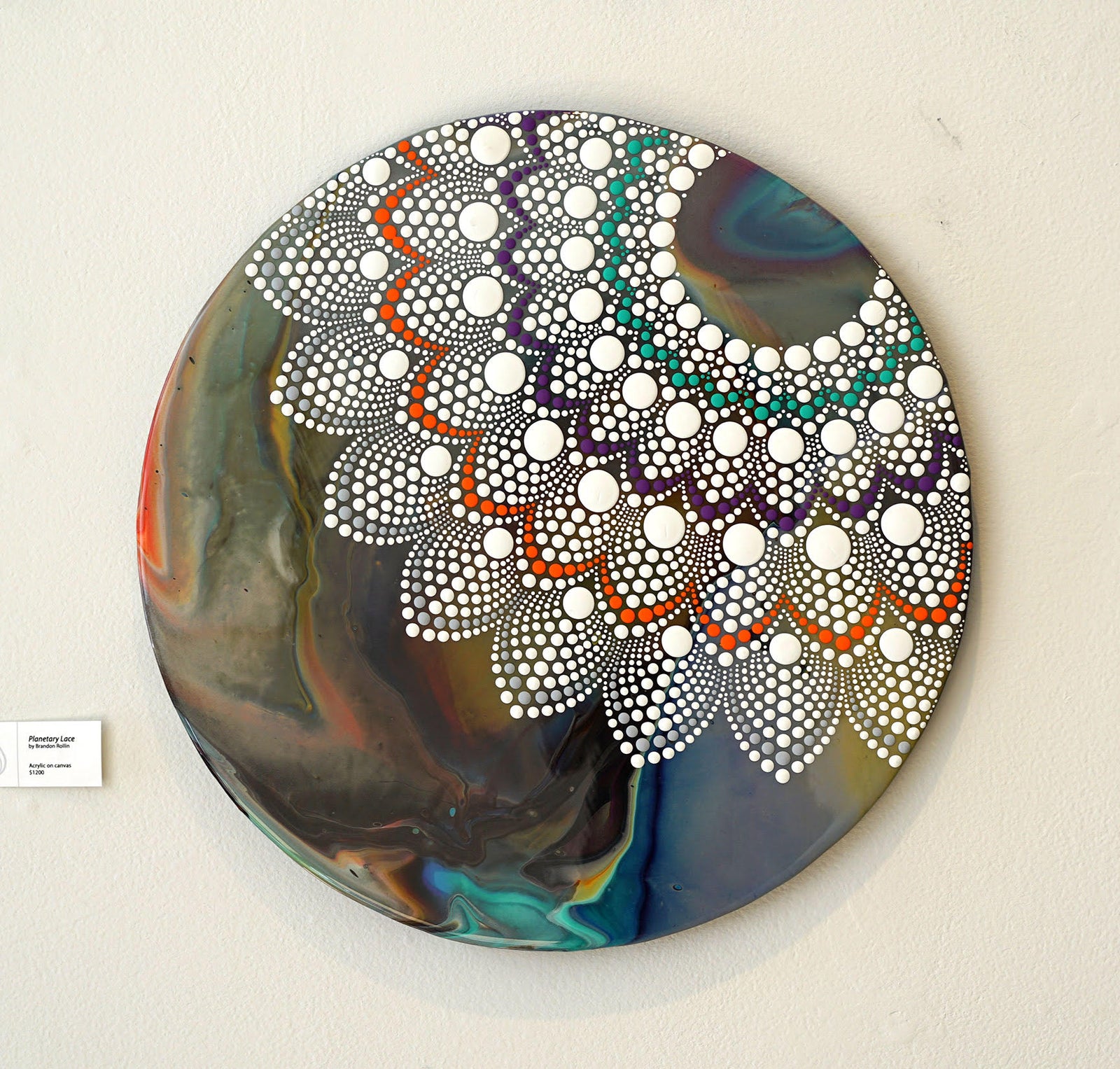 Planetary Lace Original by Brandon Rollin