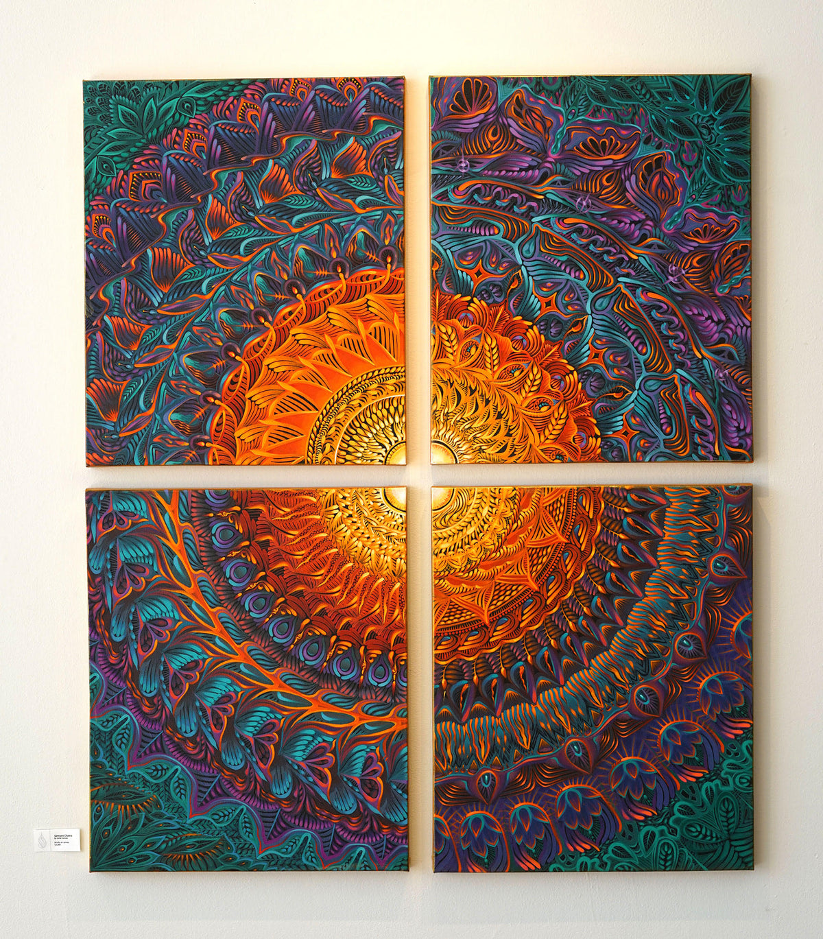 Samsara Chakra Original by Jamie Gaviola